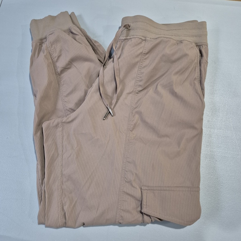 Lululemon Pants Womens Medium Taupetastic Dance Studio Cargo Jogger Relaxed Fit